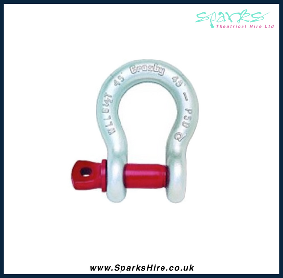 Screw Pin Bow Shackle 2t