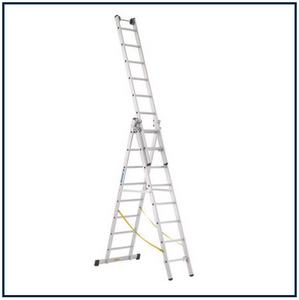 7 RUNG ZARGES SKYMASTER COMBINATION LADDERS